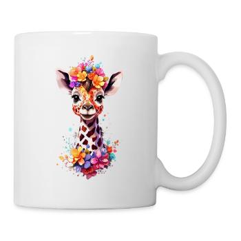 Giraffe V1 24 36 - Tasse - Weiß - Rechts