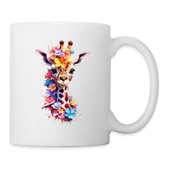 Giraffe V1 24 34 - Tasse - Weiß - Rechts