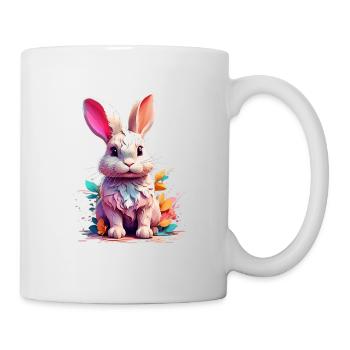 Hase Bunny V1 24 04 - Tasse - Weiß - Rechts