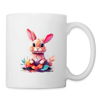 Hase Bunny V1 24 03 - Tasse - Weiß - Rechts
