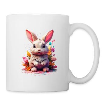 Hase Bunny V1 24 02 - Tasse - Weiß - Rechts