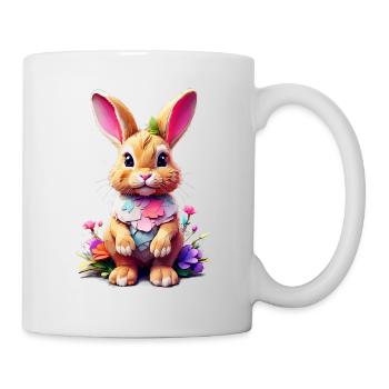 Hase Bunny V1 24 11 - Tasse - Weiß - Rechts