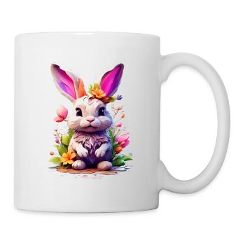 Hase Bunny V1 24 13 - Tasse - Weiß - Rechts