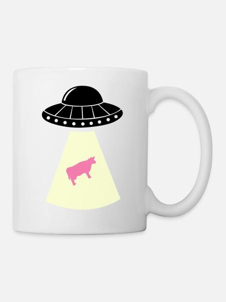UFO Cow - Mug - white