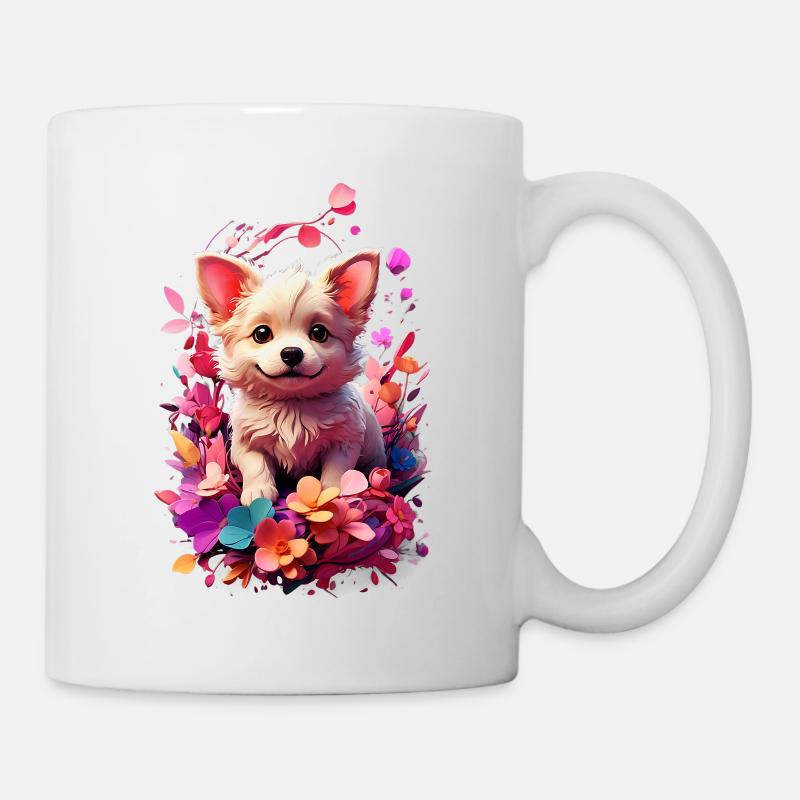Chien Chien V1 24 04 - Mug blanc - blanc