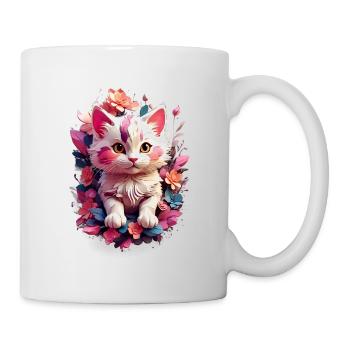 Cat Cat V1 24 03 - Mug - white - Right