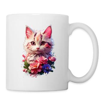 Cat Cat V1 24 14 - Mug - white - Right