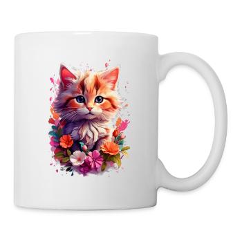 Cat Cat V1 24 05 - Mug - white - Right