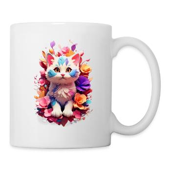 Cat Cat V1 24 18 - Mug - white - Right