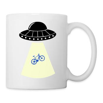 Vélo OVNI - Mug blanc - blanc - Droite