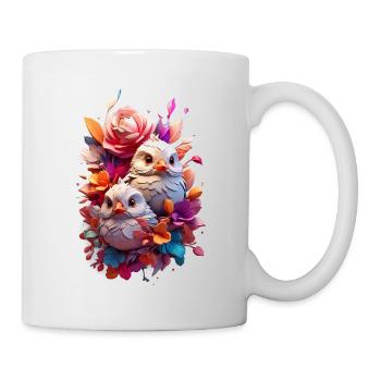 Vogel Bird V1 24 12 - Mug - white - Right