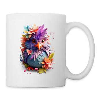 Vogel Bird V1 24 05 - Tasse - Weiß - Rechts