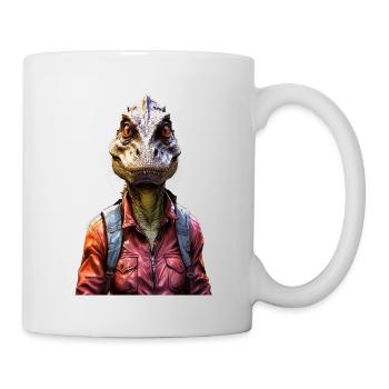 Dino Dinosaur V1 24 03 - Mug - white - Right