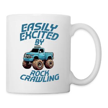 Easily Excited By Rock Crawling 4 - Mug - white - Right