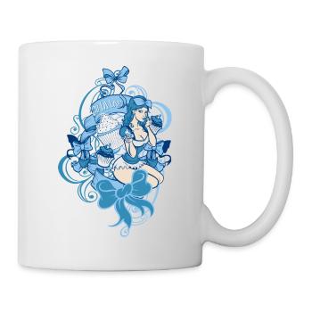 ou lala - Tasse - Weiß - Rechts