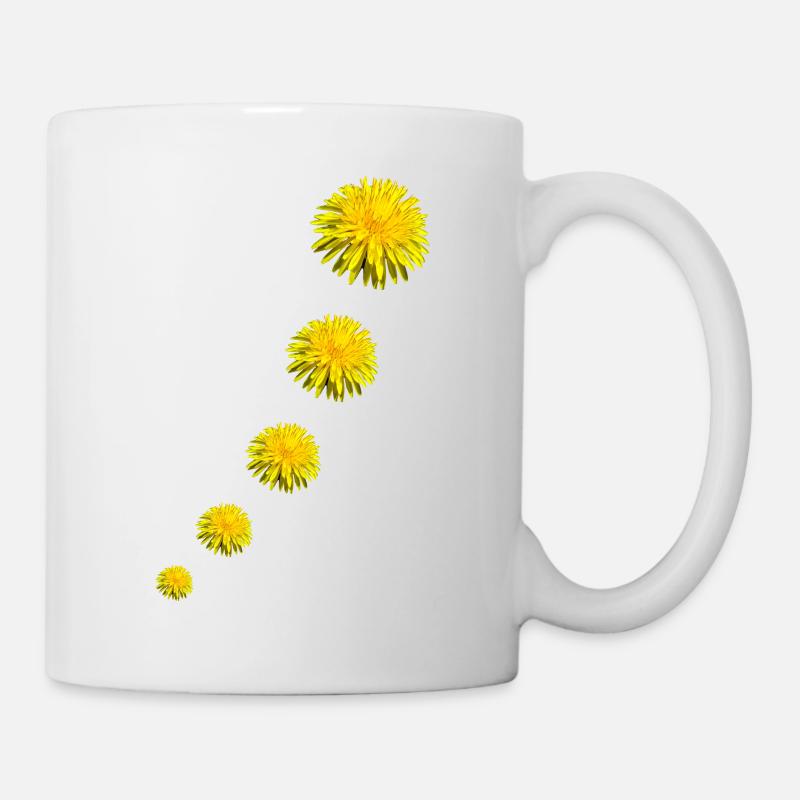 LÖWENZAHN II - Tasse - Weiß