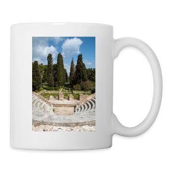 ruins of Roman Odeon of Kos City Kos Island South - Mug - white - Right
