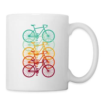 Bicycle Road Bike Vintage Retro - Mug - white - Right