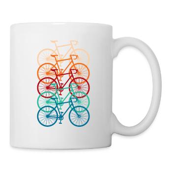 Bicycle Road Bike Vintage Retro - Mug - white - Right