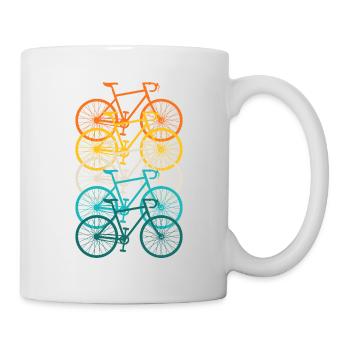 Bicycle Road Bike Vintage Retro - Mug - white - Right
