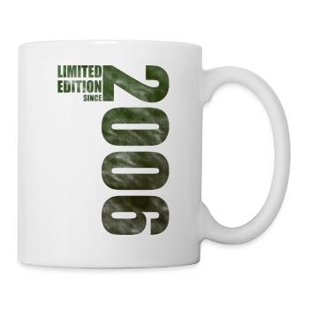 18er Geburtstag, endlich 18, limited Edition,2006 - Tasse - Weiß - Rechts