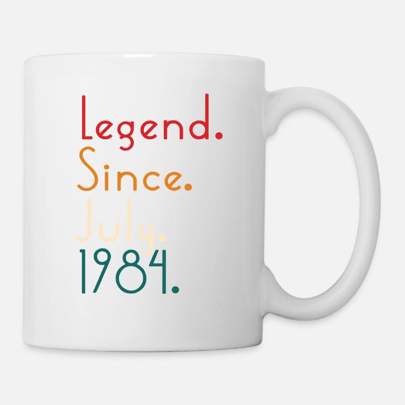 Legend Since July 1984 - Mug blanc - blanc