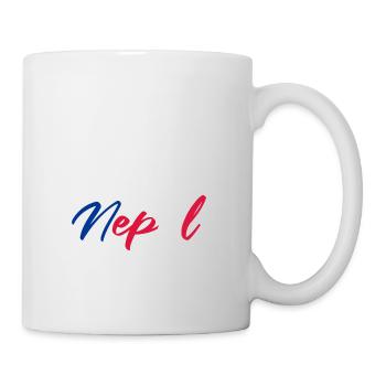 Nepal lustige Geschenkidee witziger Spruch - Tasse - Weiß - Rechts