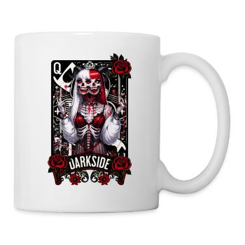 DARKSIDE QUEEN Playing card - Mug - white - Right
