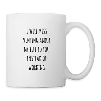 Coworkers goodbye gift / coworker leaving gifts - Mug - white - Right