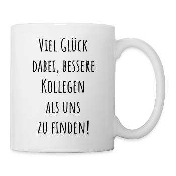 Employee / Employee moves / new job - Mug - white - Right