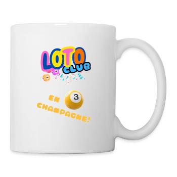 LOTO - BINGO - 3 - Mug blanc - blanc - Droite