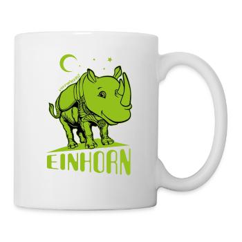Unicorn - Rhinoceros - Enchanted Unicorn - Mug - white - Right