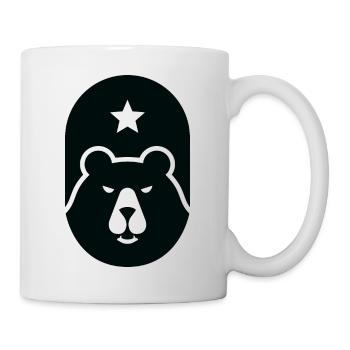 Bear badly licked - Mug - white - Right