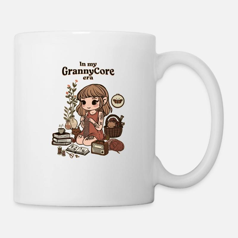 L’ère GrannyCore - Mug blanc - blanc