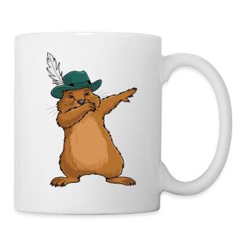 Murmeltier für einen Murmeltier Liebhaber - Tasse - Weiß - Rechts