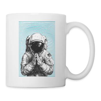 Praying Astronaut - Mug - white - Right
