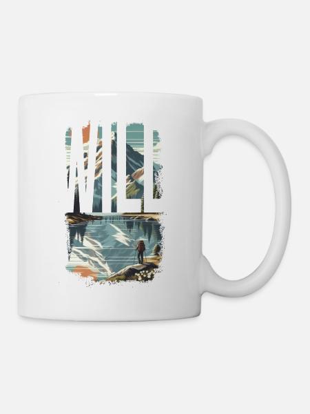 WILDE ERKUNDUNG - Tasse - Weiß