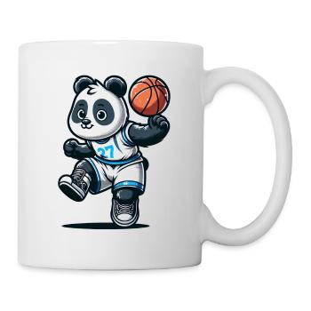 Cute Basketball Player Panda - Tasse - Weiß - Rechts