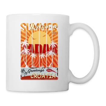 Croatia hrvatska kroatien hrv hr travel Zadar - Mug - white - Right
