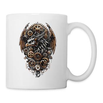 STEAMPUNK EAGLE - Mug - white - Right