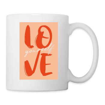 Love Yourself - Mug - white - Right