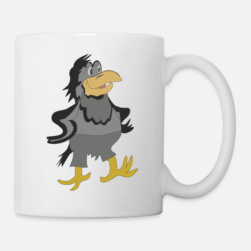 Crow - Mug - white
