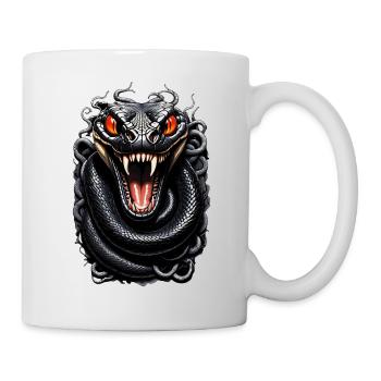 Serpent Féroce Intense - Mug blanc - blanc - Droite