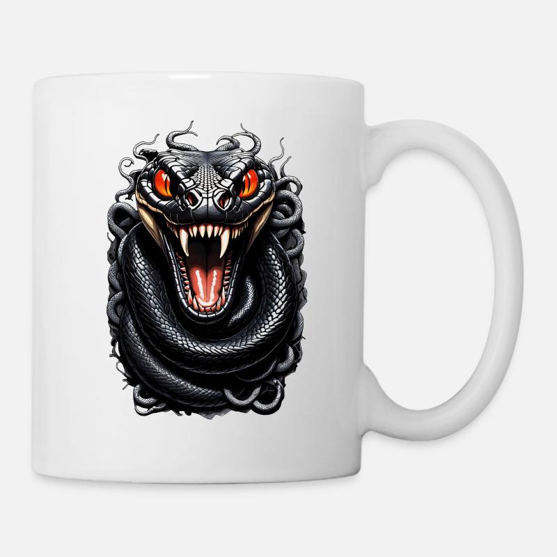 Serpent Féroce Intense - Mug blanc - blanc