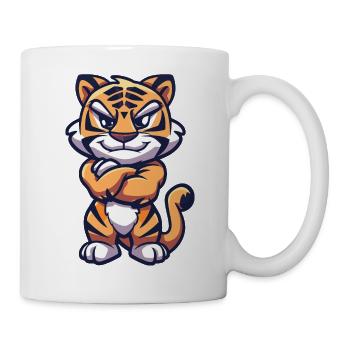 Tiger Comic - Mug - white - Right