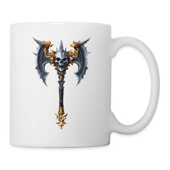 Wikinger Axt für einen Wikinger Nordmänner - Tasse - Weiß - Rechts