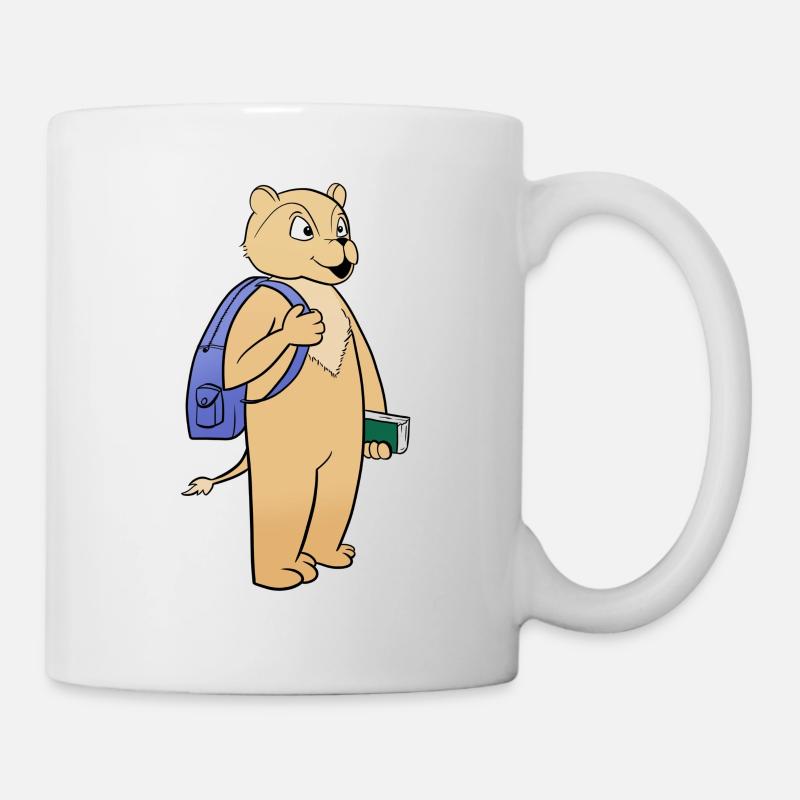 Lion - Mug blanc - blanc