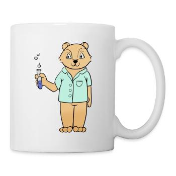 Chimie - Mug blanc - blanc - Droite