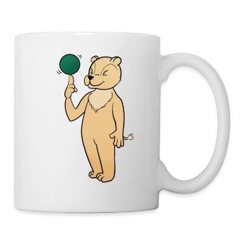 Ball - Tasse - Weiß - Rechts