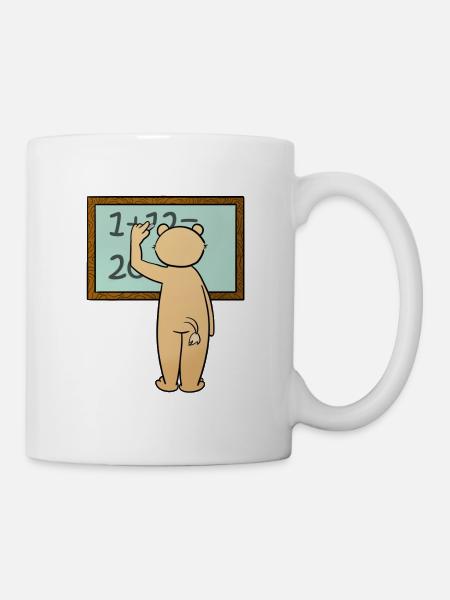Schule - Tasse - Weiß